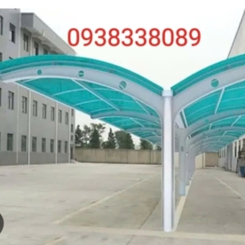 Mái vòm nhà xe thi công trọn gói tại Tân Bình TPHCM