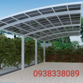 Mái vòm nhà xe thi công trọn gói Dĩ An Bình Dương